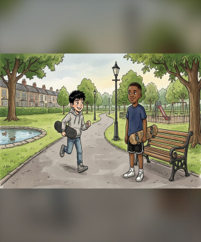 Meet My Family A2: After-School Skateboarding, episode sheets - Exercises public_resources.teaching_resource