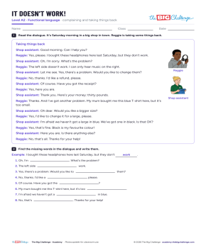 It doesn't work! - Exercises public_resources.teaching_resource