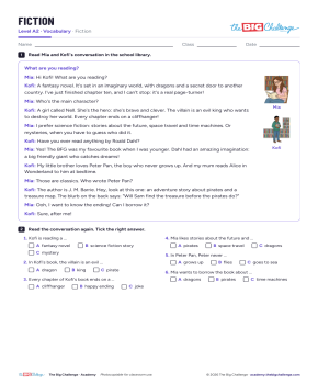 Fiction - Exercises public_resources.teaching_resource