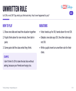 Unwritten rule - Other public_resources.teaching_resource