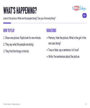 What's happening? - Other public_resources.teaching_resource