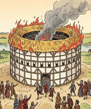 Look Closer 3eme: Shakespeare's Globe: The fire of 1613, episode sheets - Exercises public_resources.teaching_resource