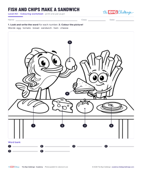 Fish and Chips Make a Sandwich - Exercises public_resources.teaching_resource