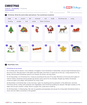 Christmas - Exercises public_resources.teaching_resource