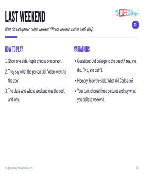 Last weekend - Other public_resources.teaching_resource