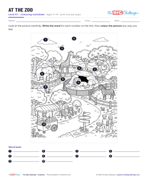 At the Zoo - Exercises public_resources.teaching_resource