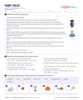 Fairy tales - Exercises public_resources.teaching_resource