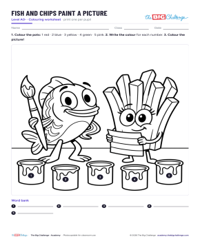 Fish and Chips Paint a Picture - Exercises public_resources.teaching_resource