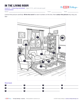 In the Living Room - Exercises public_resources.teaching_resource