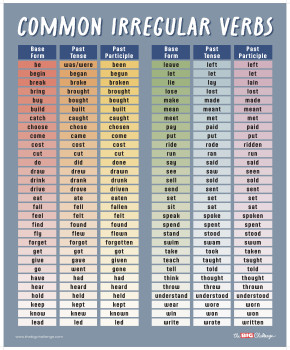 Irregular Verbs