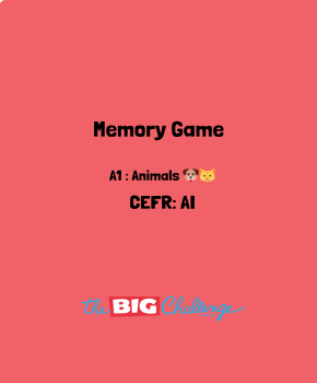 Memory Game - Animals