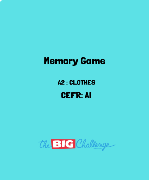 Memory Game - Clothes