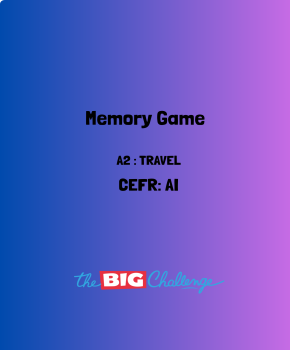 Memory Game - Travel
