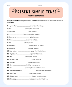 Present Simple Tense