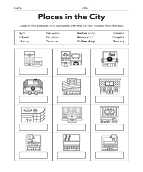 Describing Places in The City